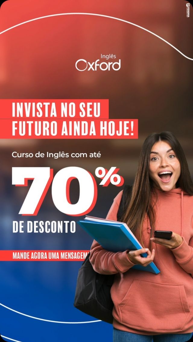 Aproveite a oportunidade de aprender Inglês com até 70% de desconto! Não perca a chance de dominar um novo idioma e abrir portas para o seu futuro. Inscreva-se agora e comece a transformar sua vida! 🚀💫  📲Quer saber mais? Clique no link da BIO.  #inglêsformal #inglêsinformal #diferenças #cursodeinglês #ensino #aprendizado #cursosoxford #dicasdeestudo #rotinadeestudo #sulfluminense #peninhamkt